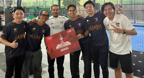 Kejurnas Padel Perdana Sukses, PBPI Jambi Siap Dukung Program Nasional